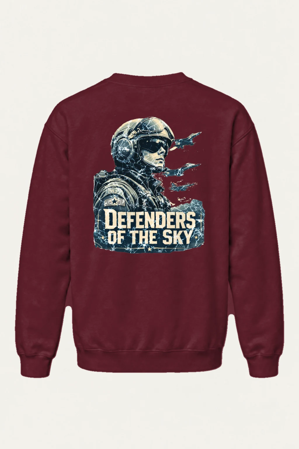 "Defenders Of The Sky" Heavy Blend Unisex Crewneck Sweatshirt | Gildan 18000