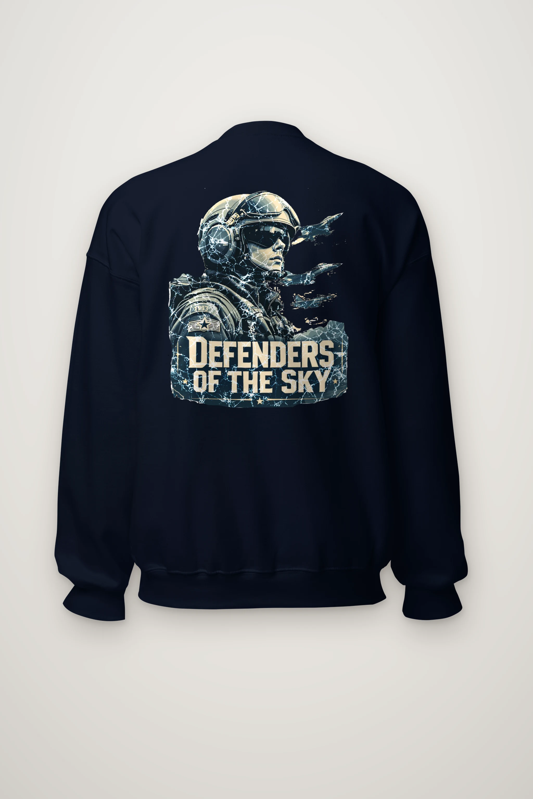 "Defenders Of The Sky" Heavy Blend Unisex Crewneck Sweatshirt