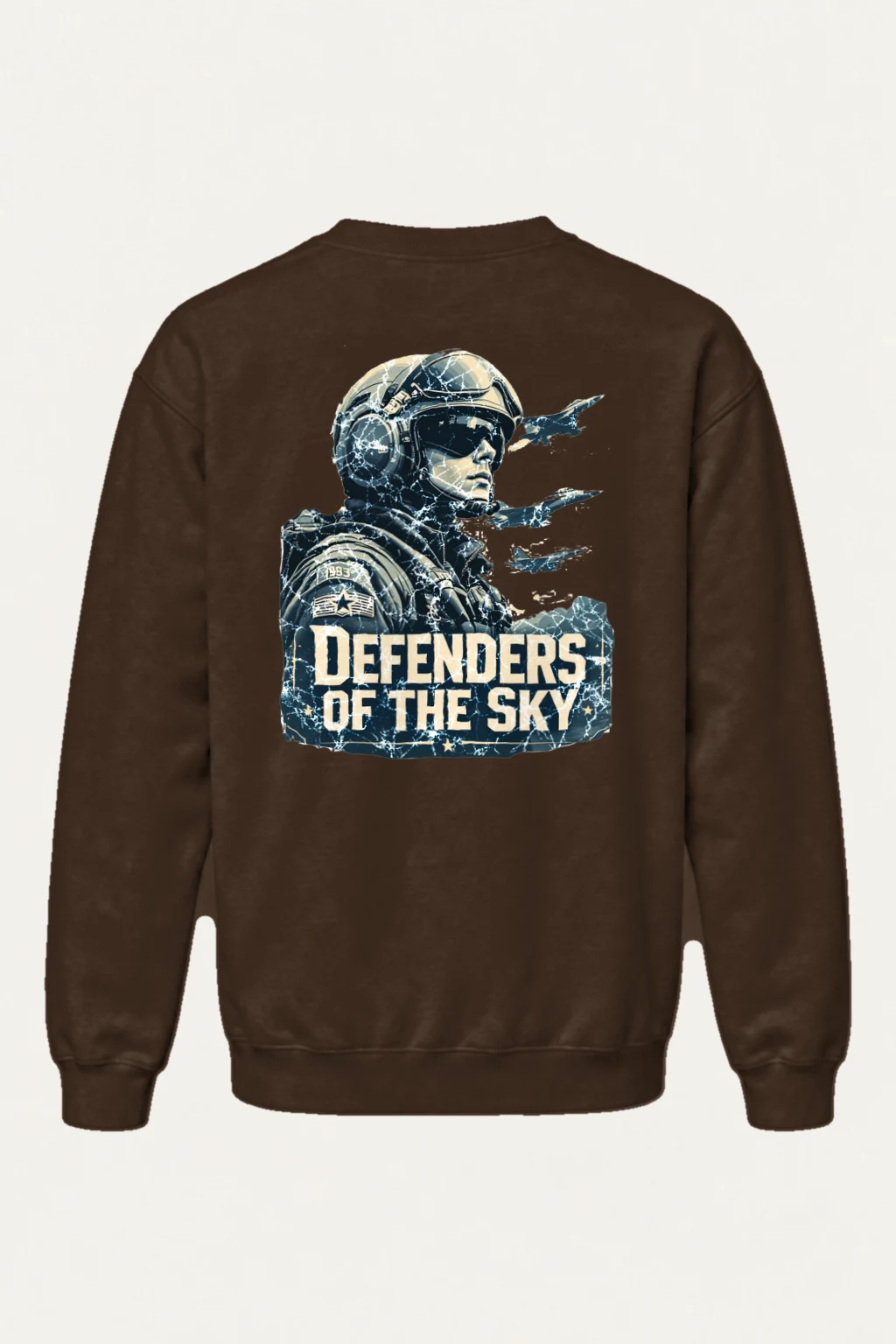 "Defenders Of The Sky" Heavy Blend Unisex Crewneck Sweatshirt | Gildan 18000