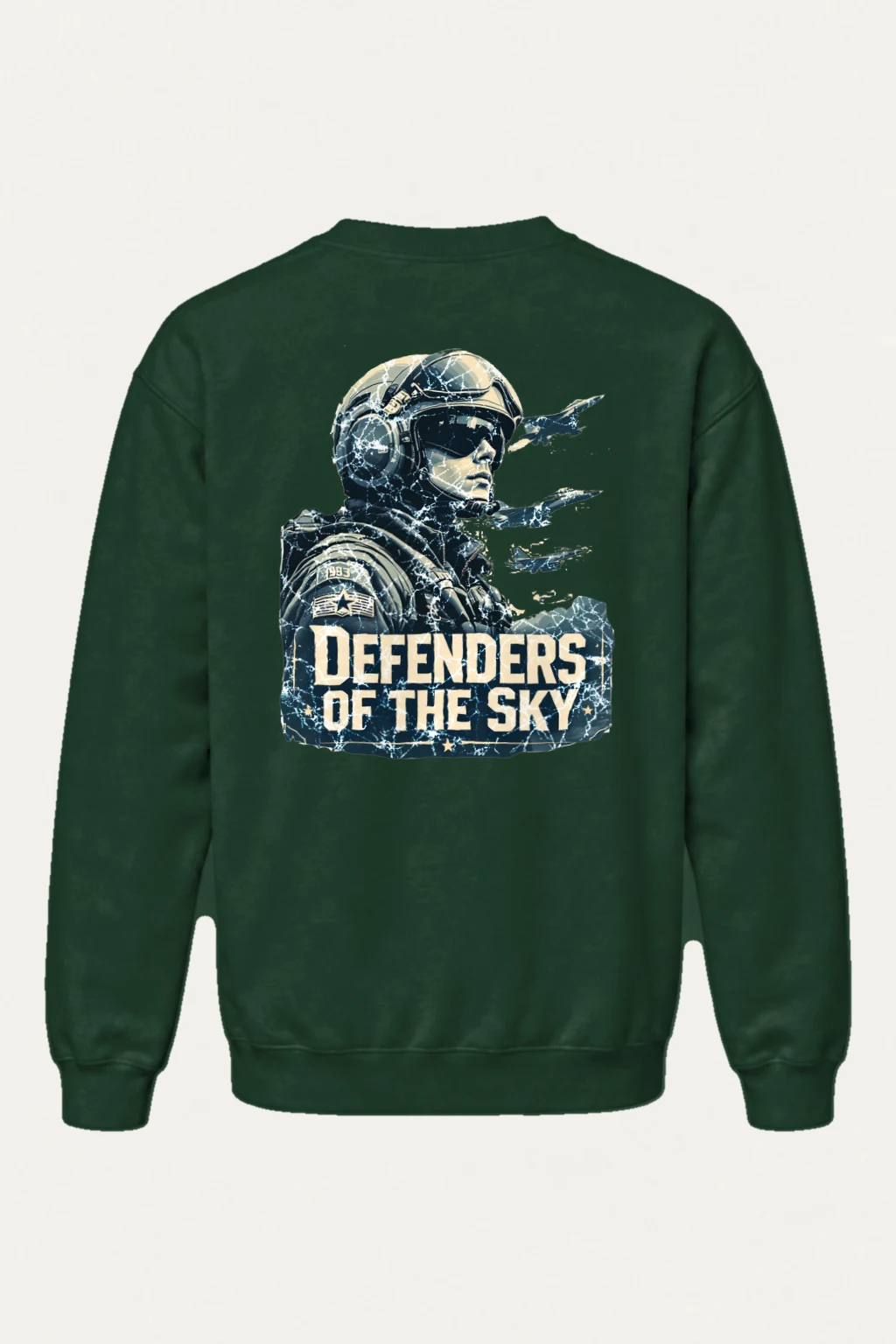 "Defenders Of The Sky" Heavy Blend Unisex Crewneck Sweatshirt | Gildan 18000