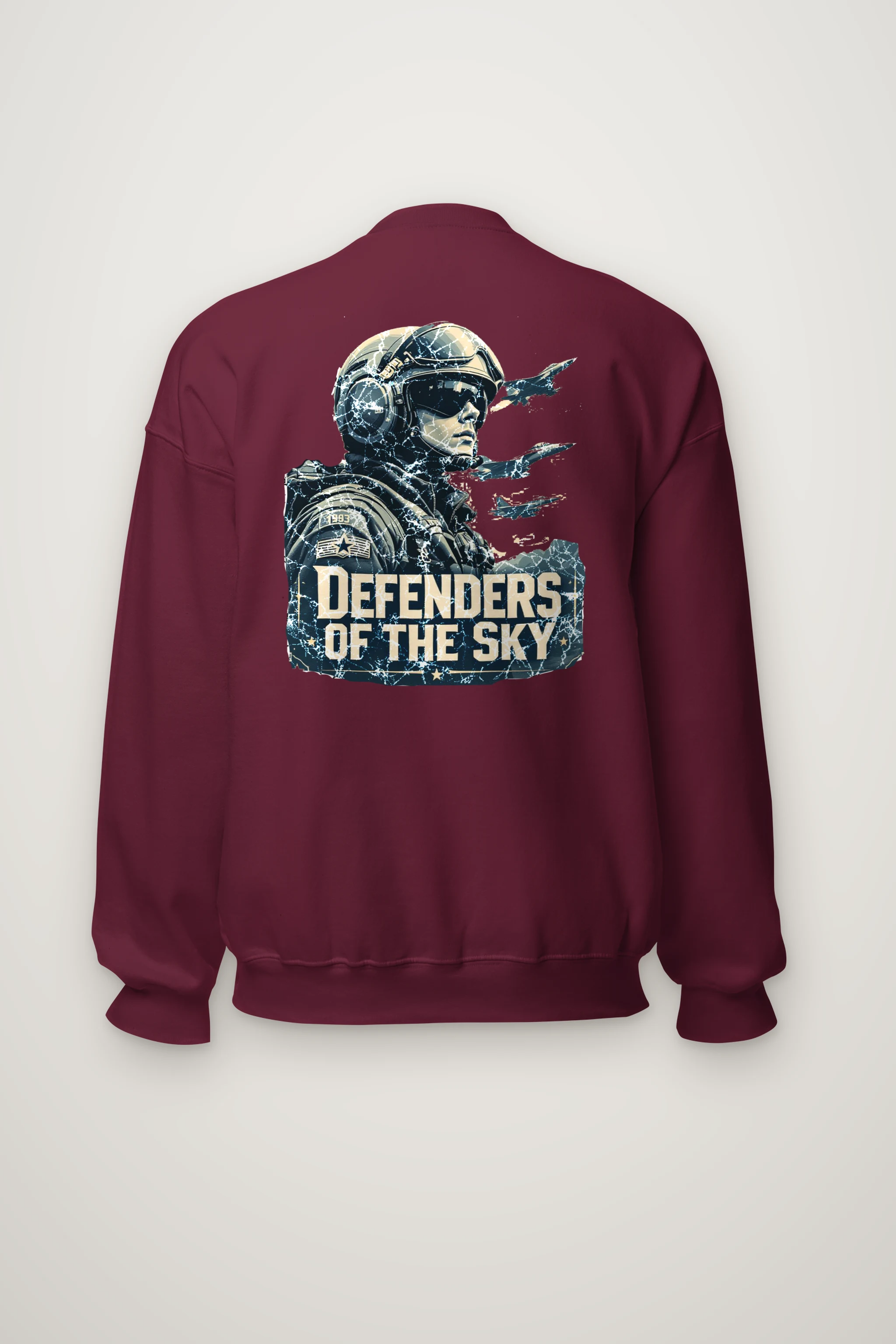 "Defenders Of The Sky" Heavy Blend Unisex Crewneck Sweatshirt