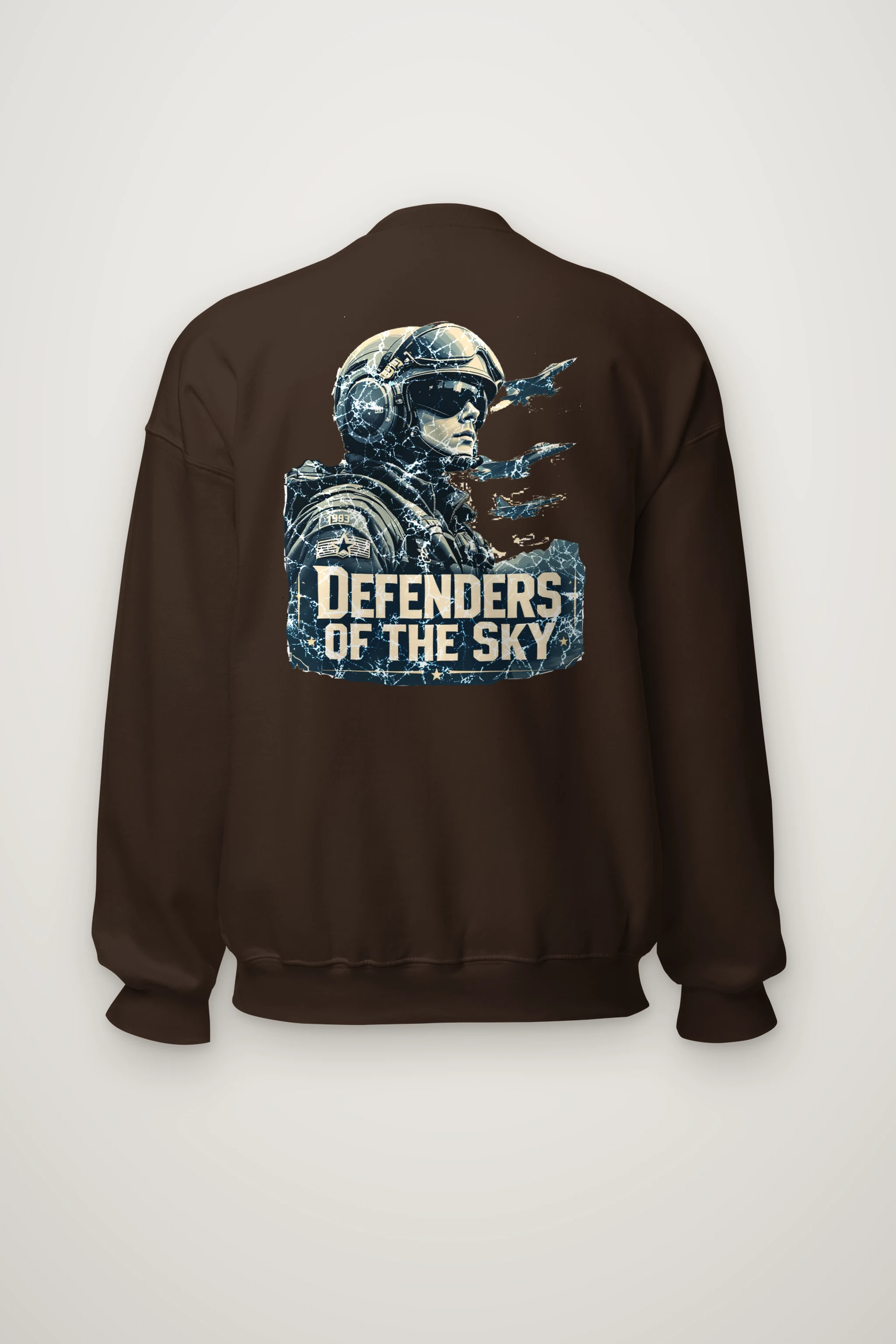 "Defenders Of The Sky" Heavy Blend Unisex Crewneck Sweatshirt