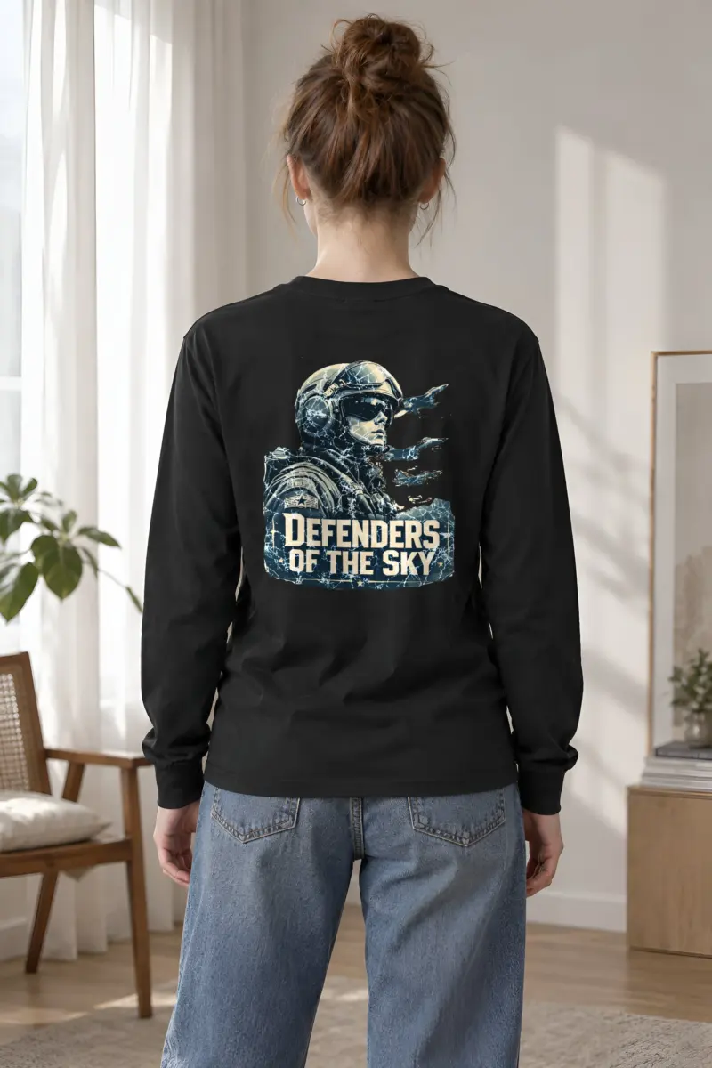 "Defenders Of The Sky" Unisex Longsleeve T-shirt