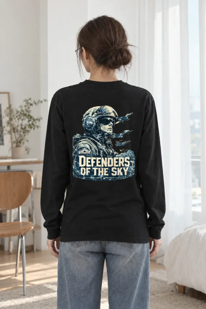 "Defenders Of The Sky" Unisex Longsleeve T-shirt