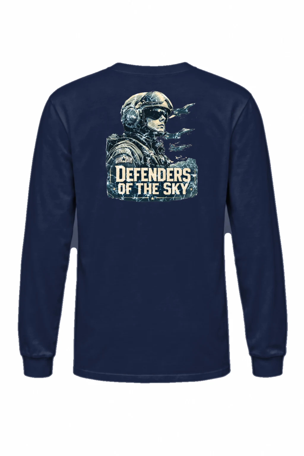 "Defenders Of The Sky" Unisex Longsleeve T-shirt | Gildan 2400
