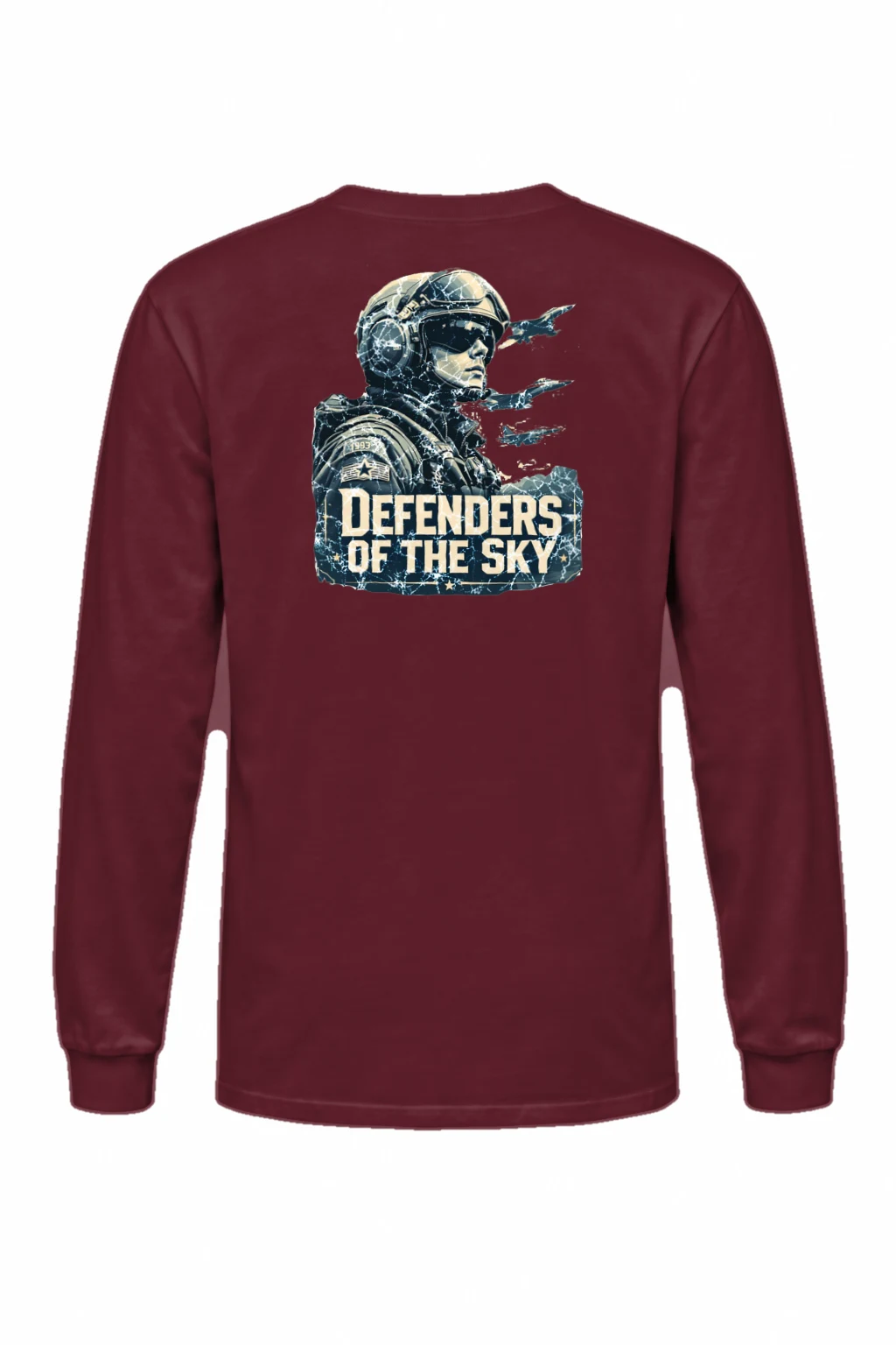 "Defenders Of The Sky" Unisex Longsleeve T-shirt | Gildan 2400