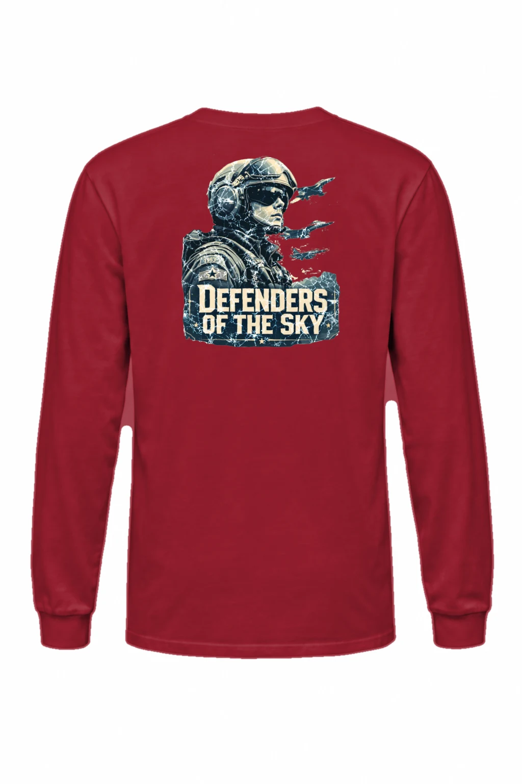 "Defenders Of The Sky" Unisex Longsleeve T-shirt | Gildan 2400