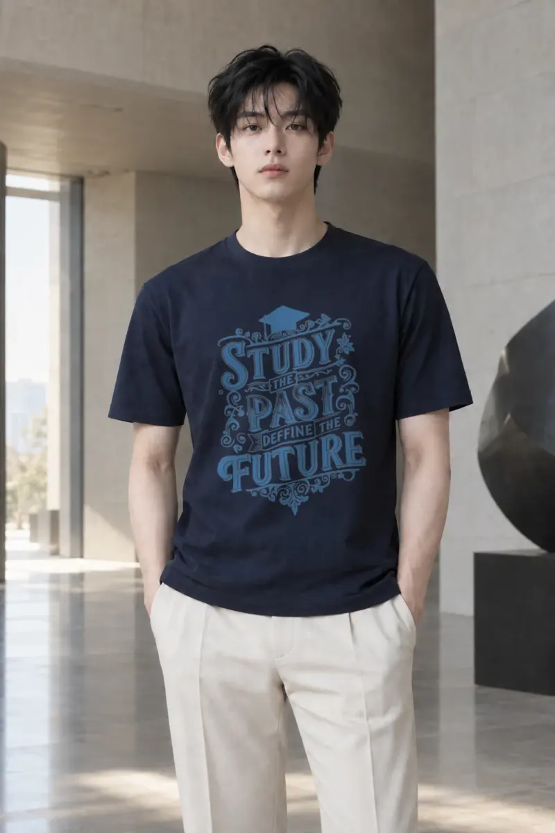 "Define The Future" Heavyweight Unisex Crewneck T-shirt