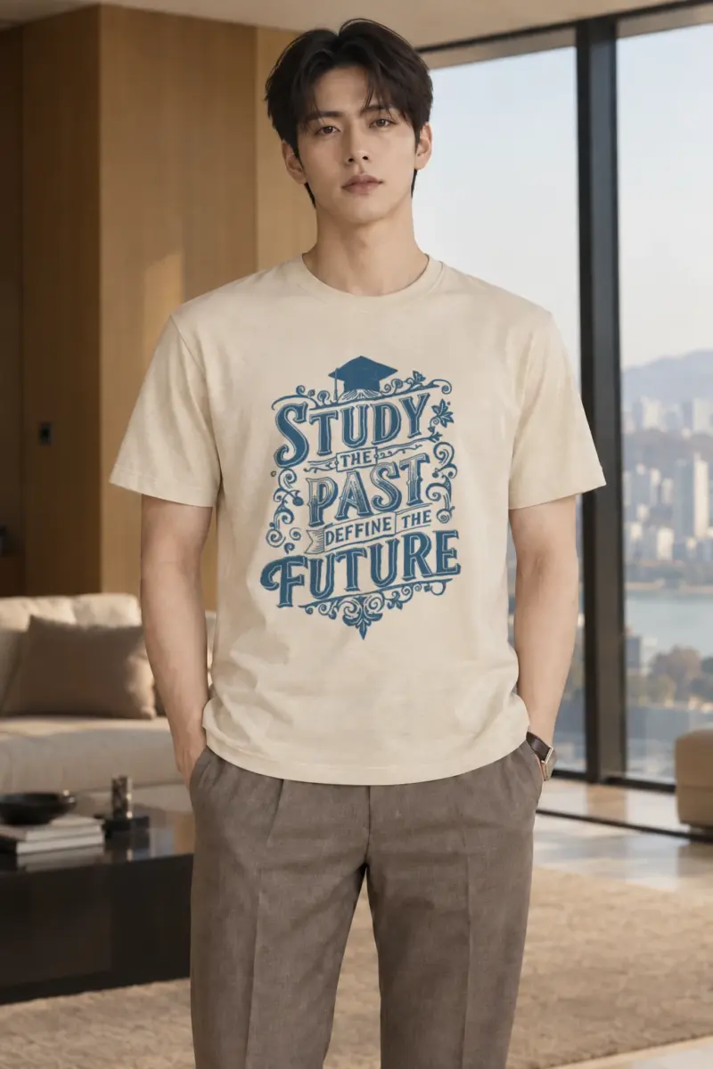 "Define The Future" Heavyweight Unisex Crewneck T-shirt | Gildan 5000