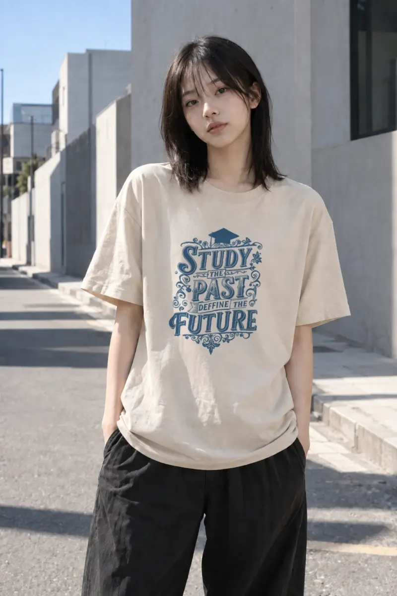 "Define The Future" Heavyweight Unisex Crewneck T-shirt | Gildan 5000