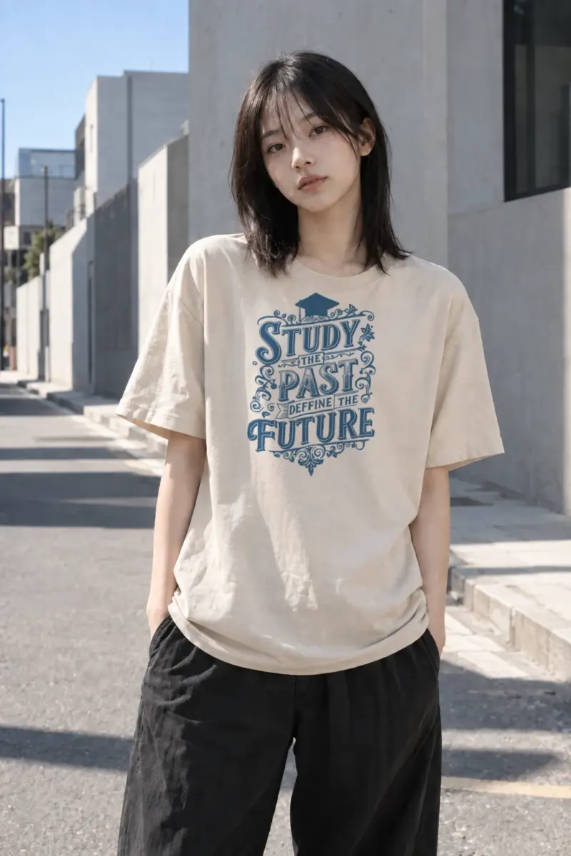 "Define The Future" Heavyweight Unisex Crewneck T-shirt | Gildan 5000