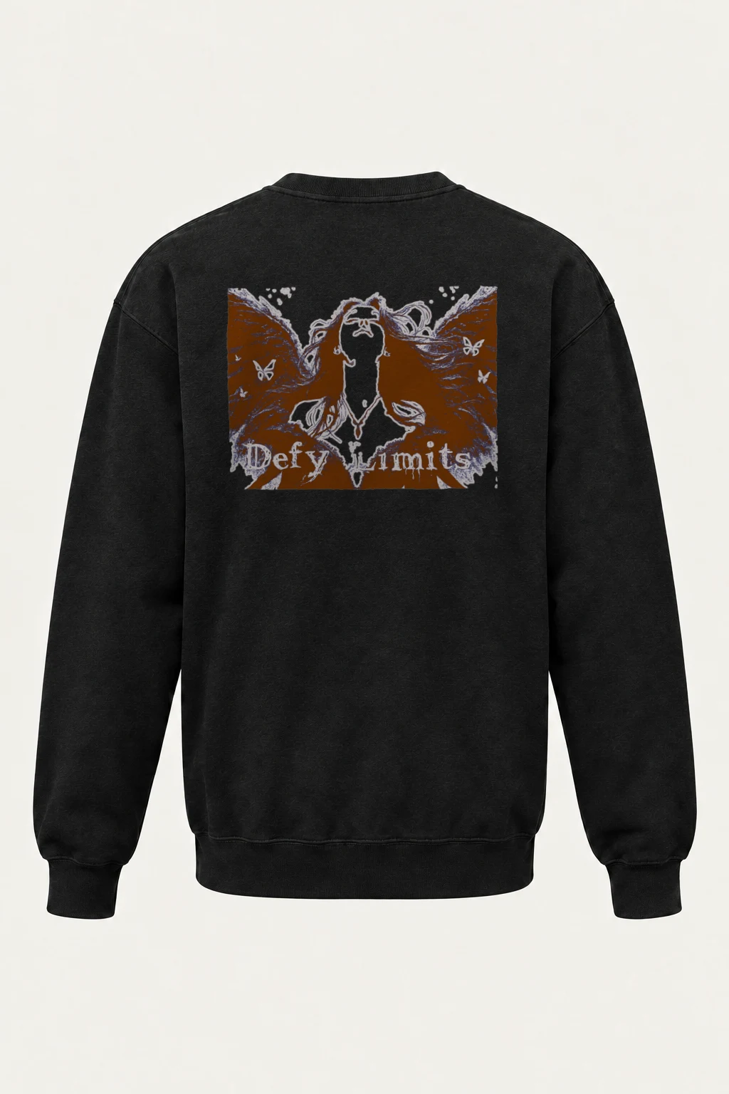 "Defy Limits" Heavy Blend Unisex Crewneck Sweatshirt | Gildan 18000