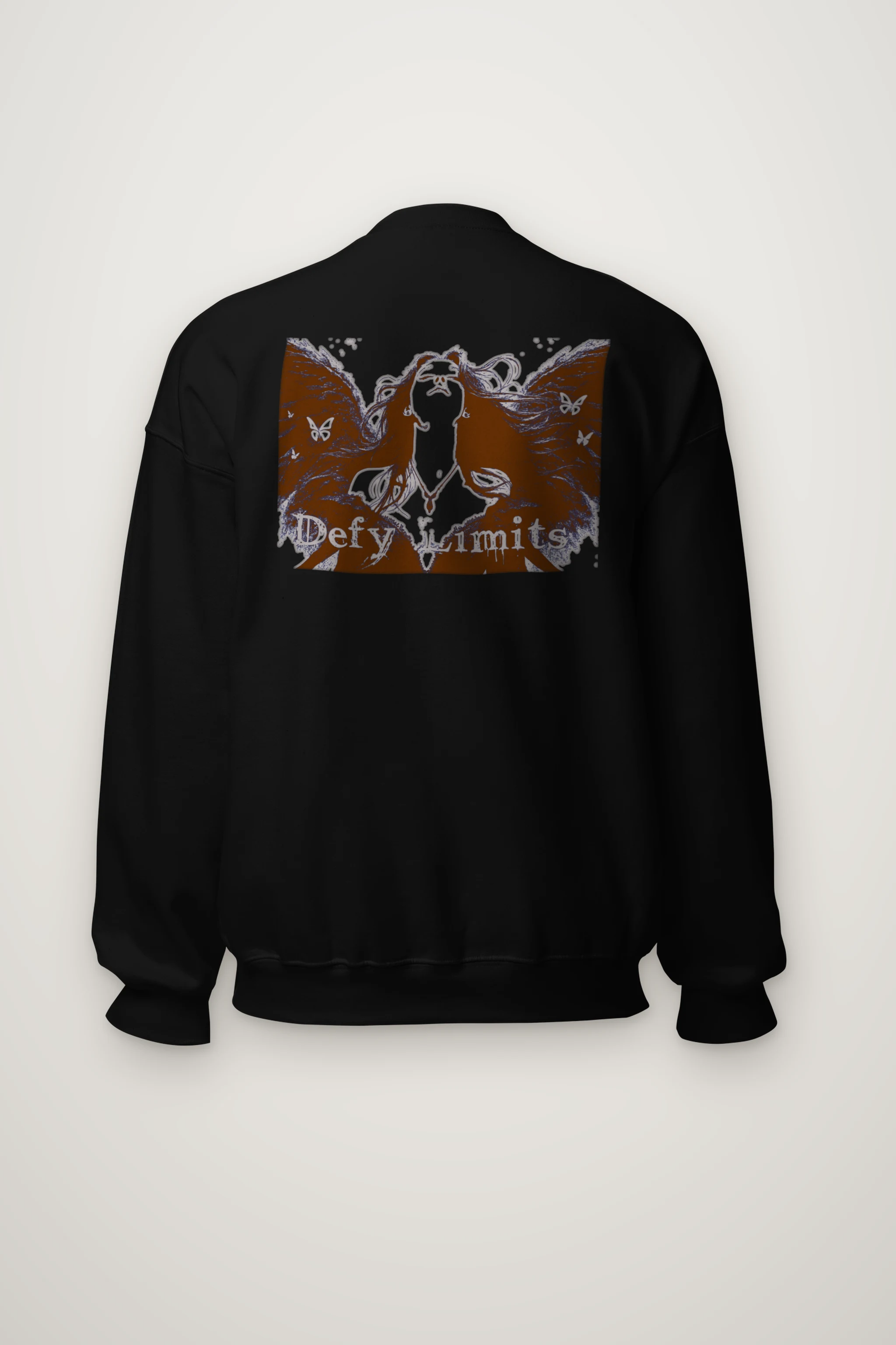 "Defy Limits" Heavy Blend Unisex Crewneck Sweatshirt