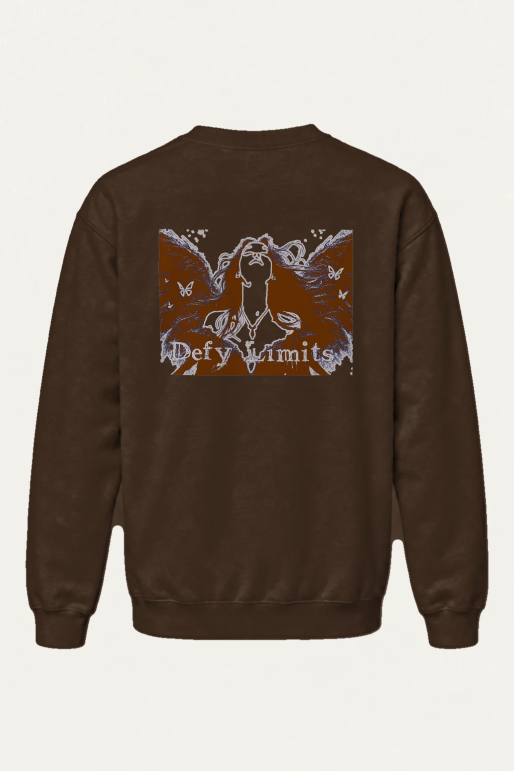 "Defy Limits" Heavy Blend Unisex Crewneck Sweatshirt | Gildan 18000