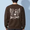 "Defy Limits Owl" Heavy Blend Unisex Crewneck Sweatshirt