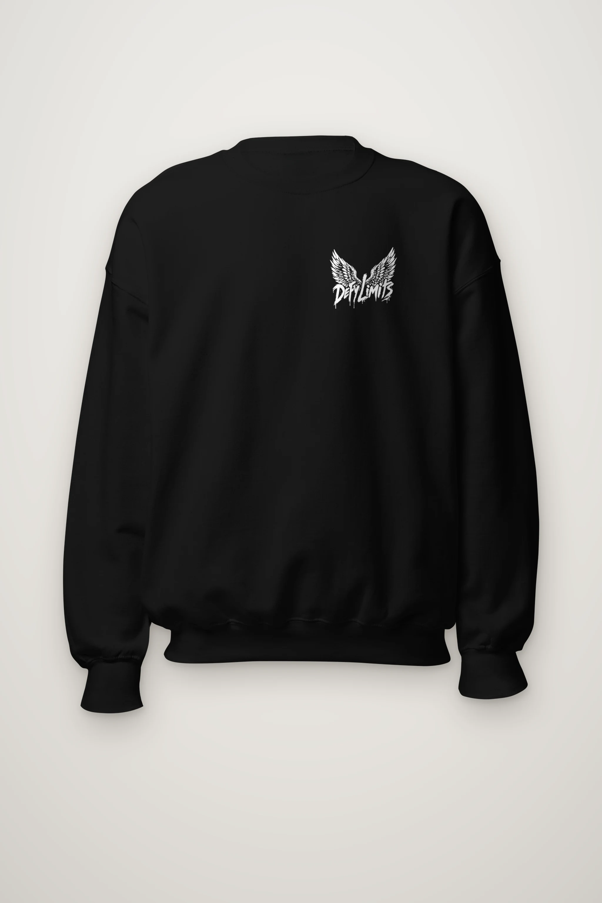 "Defy Limits Owl" Heavy Blend Unisex Crewneck Sweatshirt