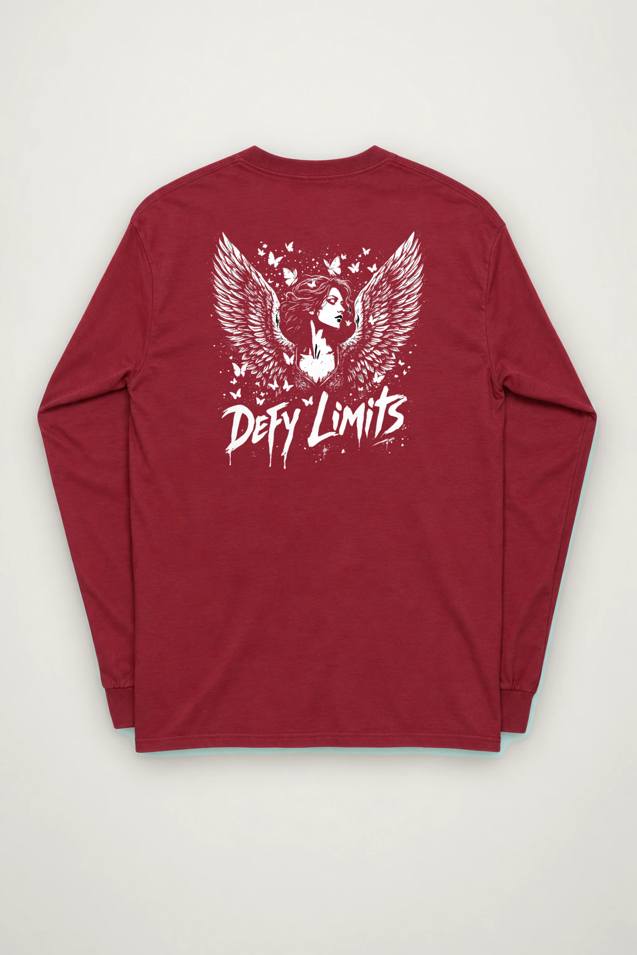 "Defy Limits Owl" Unisex Longsleeve T-shirt
