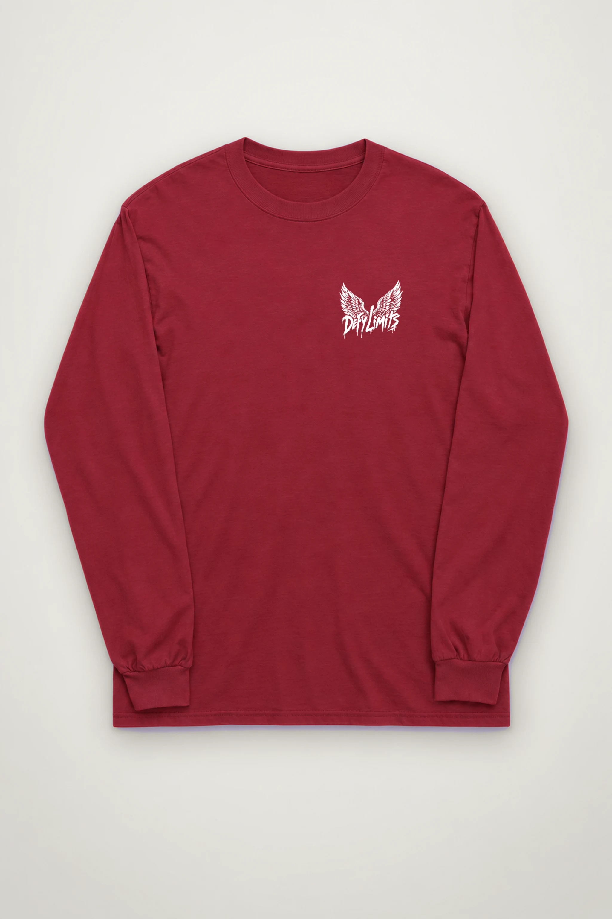 "Defy Limits Owl" Unisex Longsleeve T-shirt