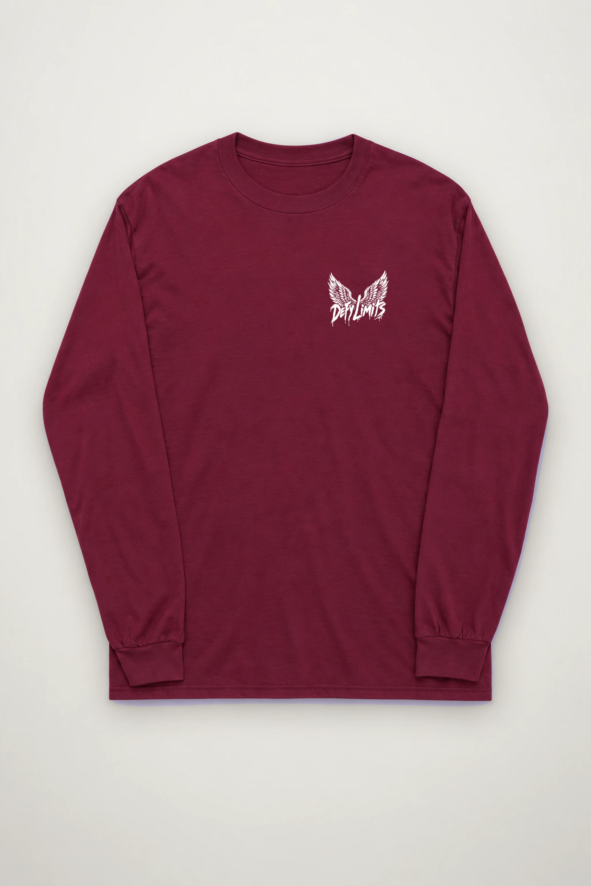 "Defy Limits Owl" Unisex Longsleeve T-shirt