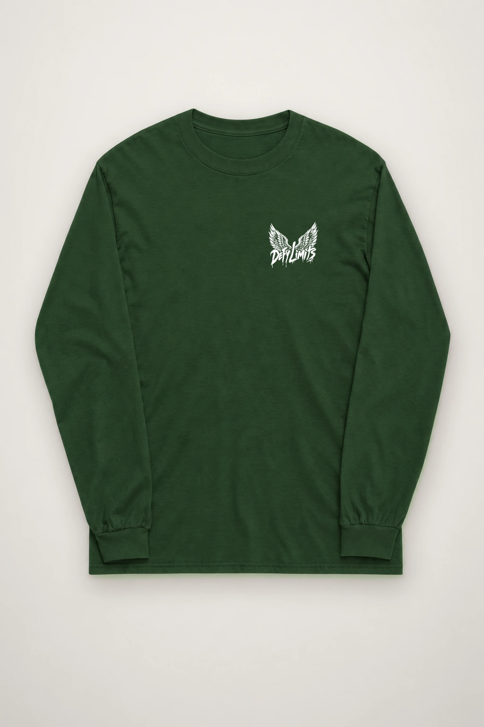 "Defy Limits Owl" Unisex Longsleeve T-shirt