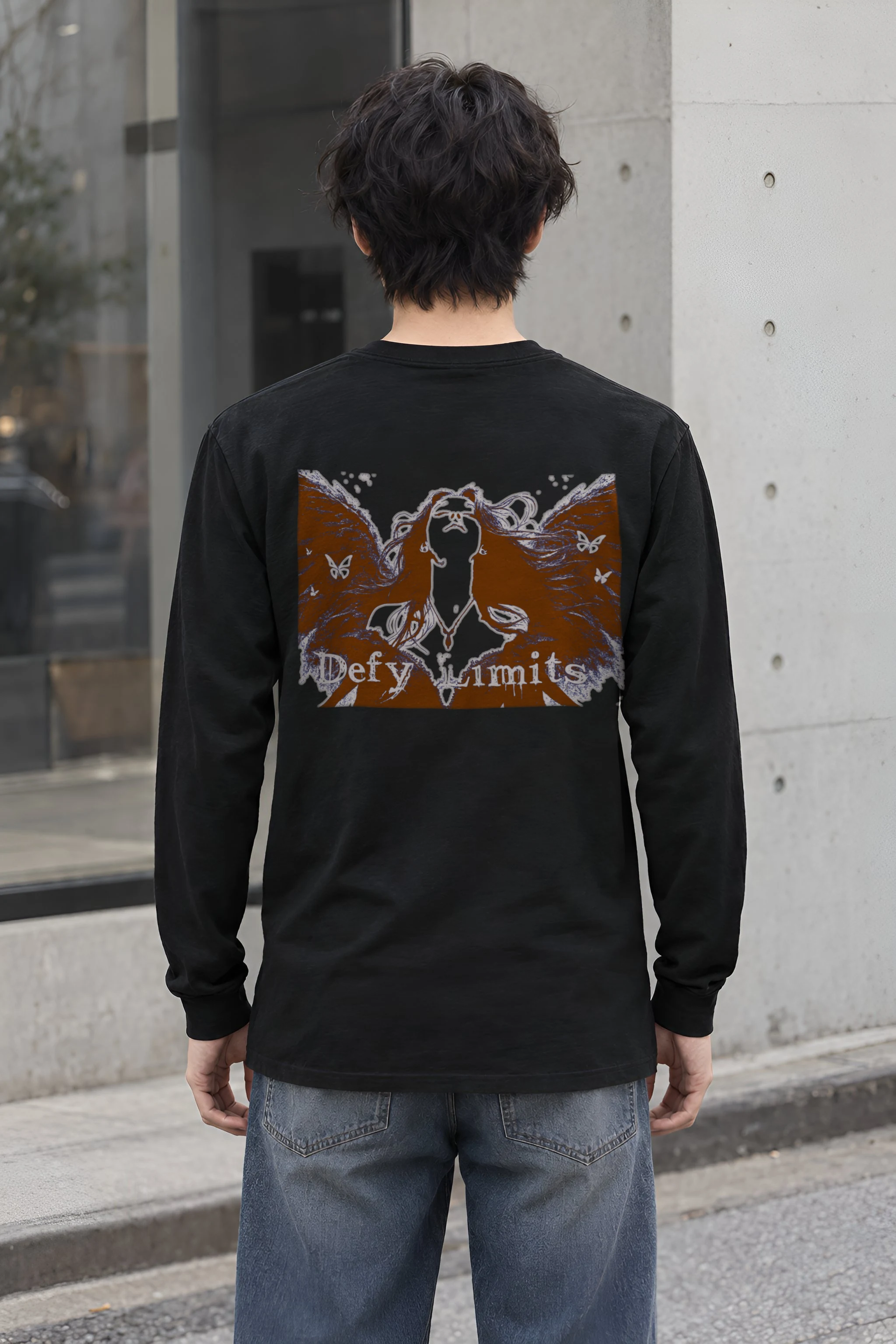 "Defy Limits" Unisex Longsleeve T-shirt