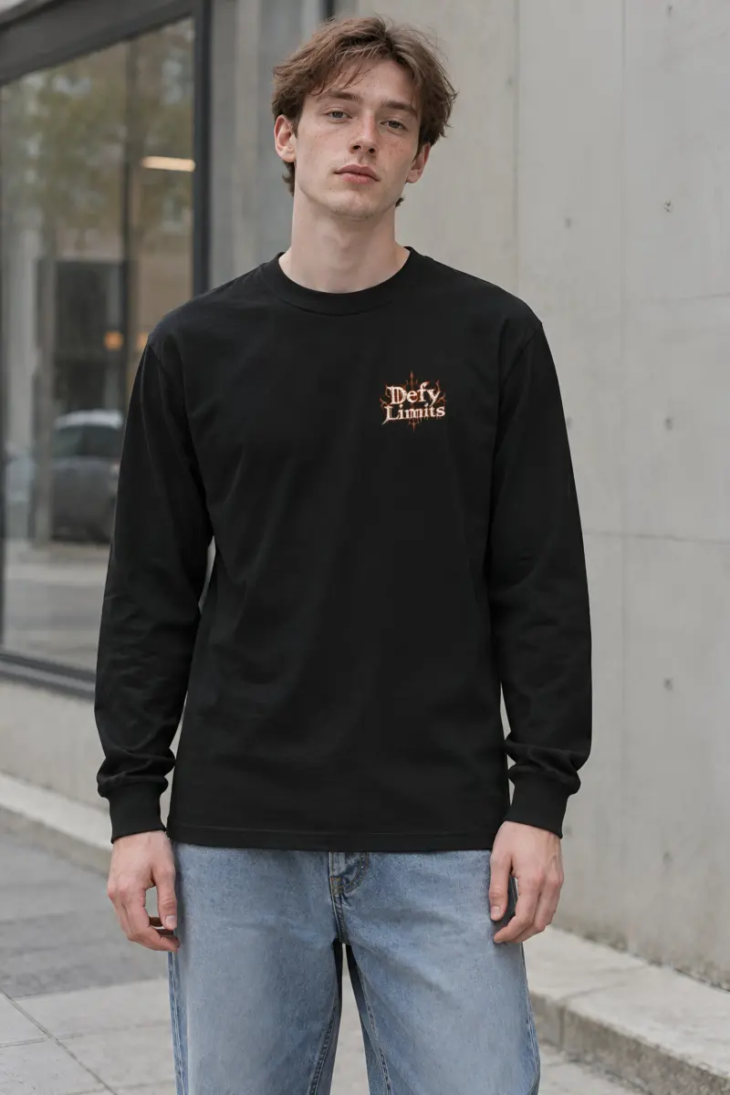"Defy Limits" Unisex Longsleeve T-shirt
