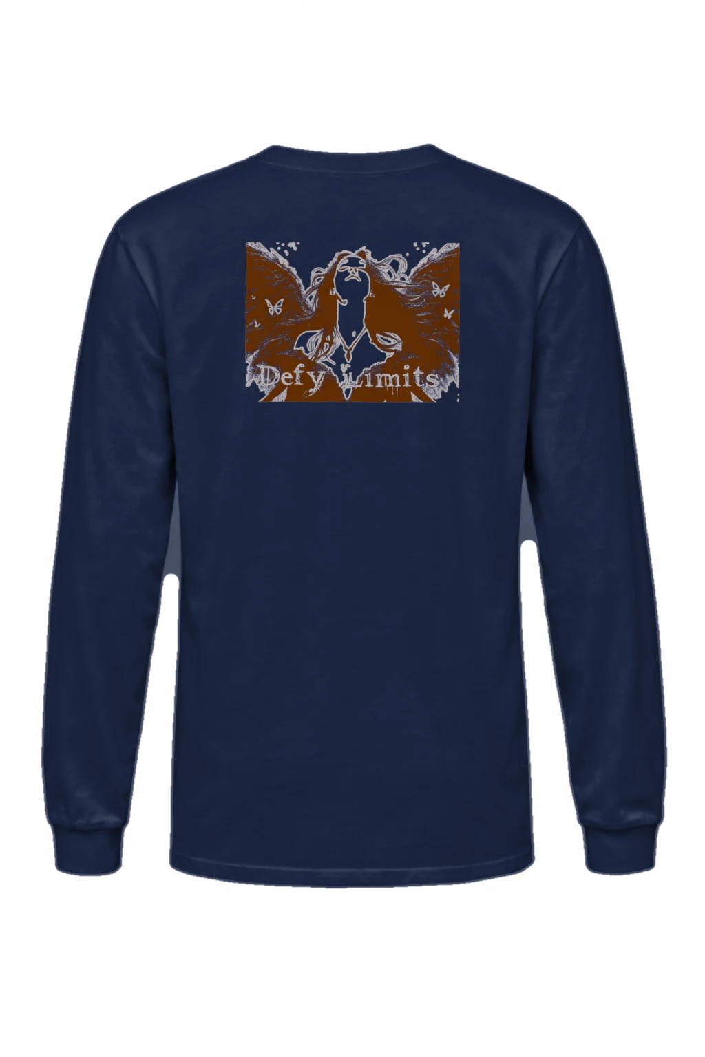 "Defy Limits" Unisex Longsleeve T-shirt | Gildan 2400