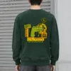 "Delayed Again" Heavy Blend Unisex Crewneck Sweatshirt