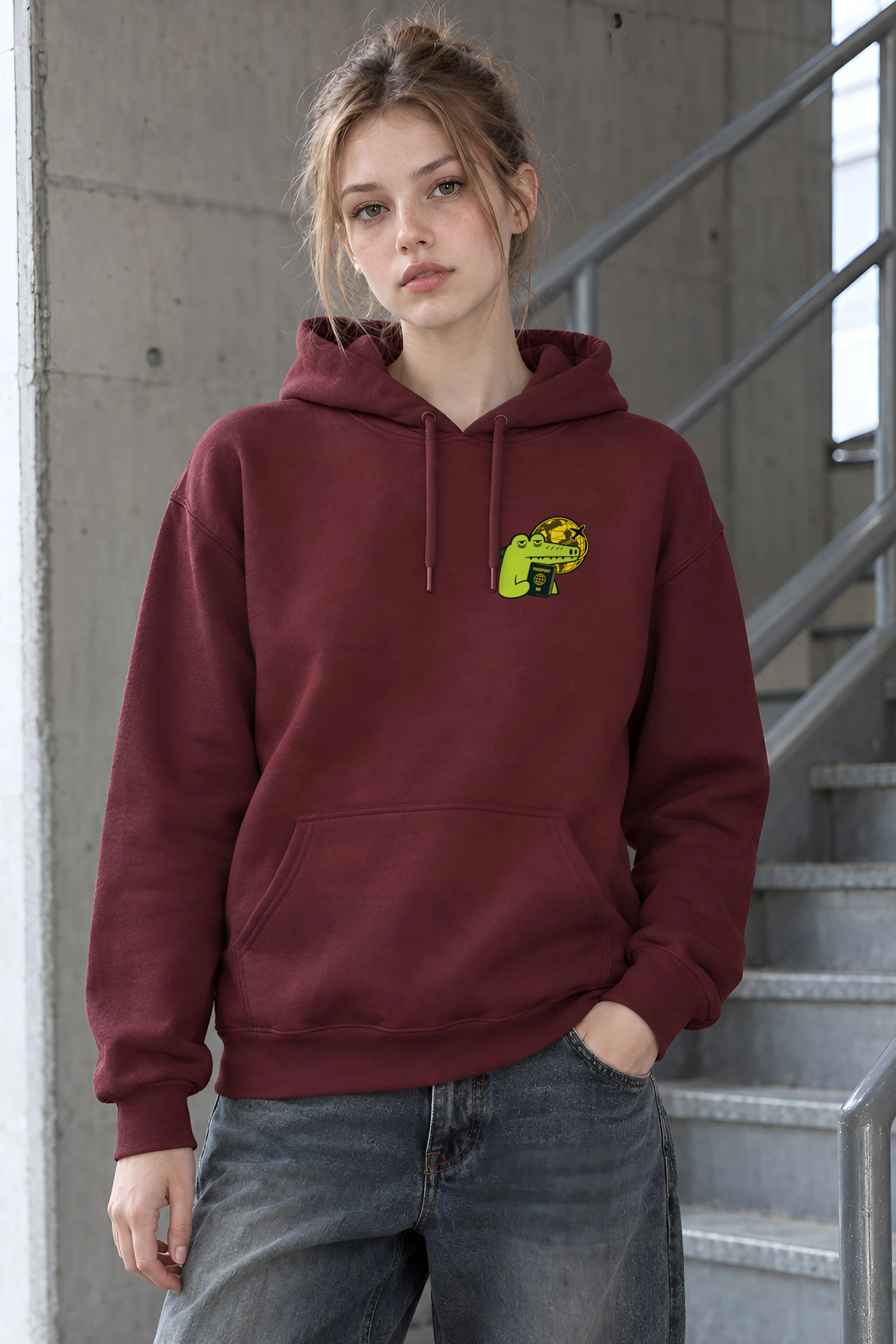 "Delayed Again" 1 Pullover Hoodie