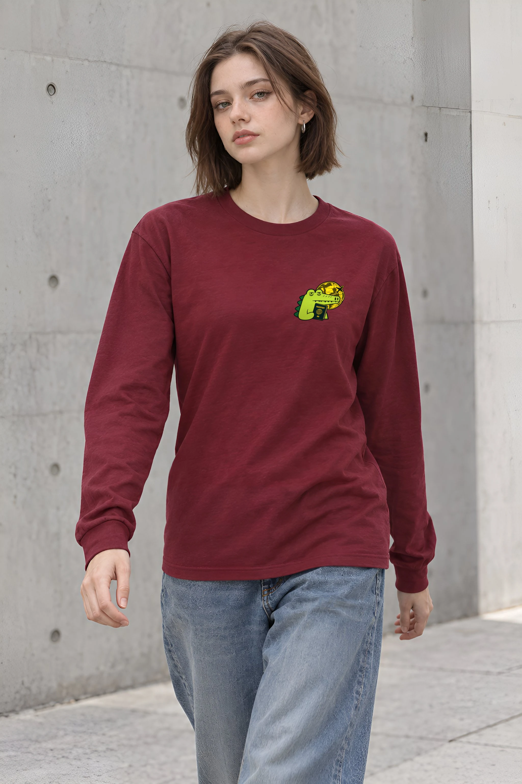 "Delayed Again" Unisex Longsleeve T-shirt