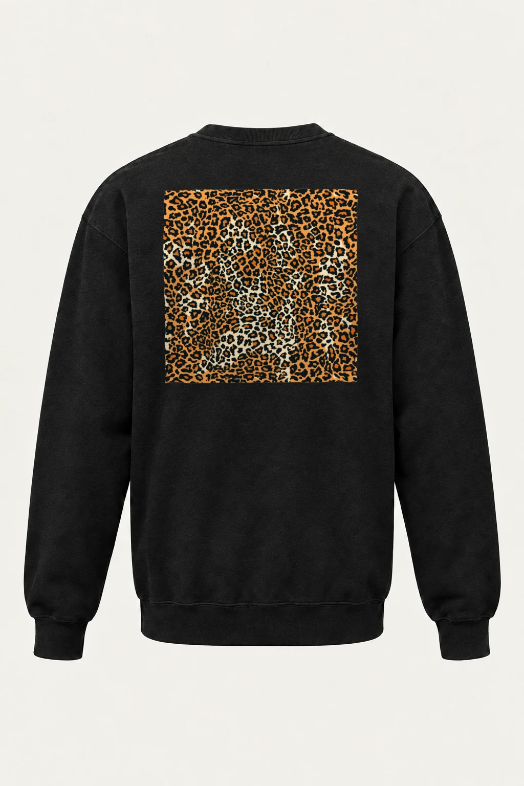 "Dense Leopard Pattern" Heavy Blend Unisex Crewneck Sweatshirt | Gildan 18000