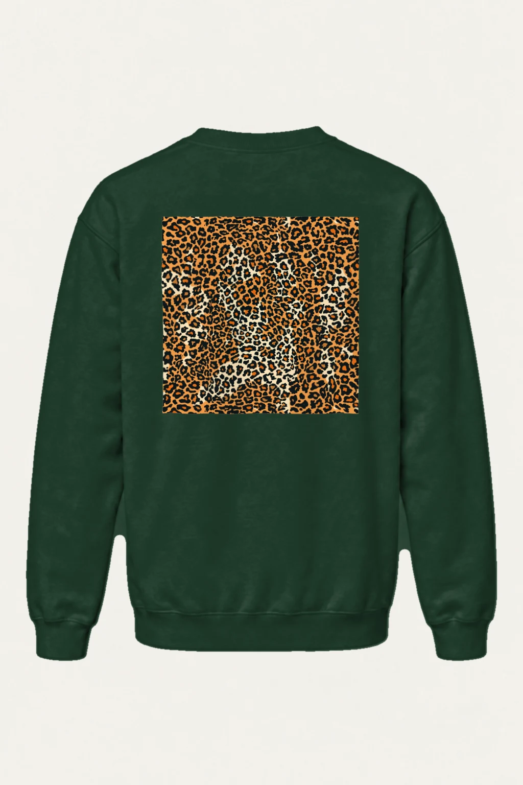 "Dense Leopard Pattern" Heavy Blend Unisex Crewneck Sweatshirt | Gildan 18000