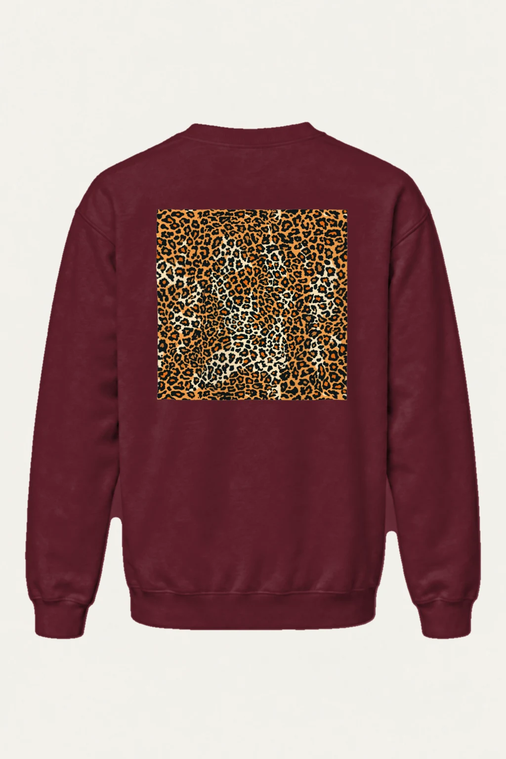 "Dense Leopard Pattern" Heavy Blend Unisex Crewneck Sweatshirt | Gildan 18000