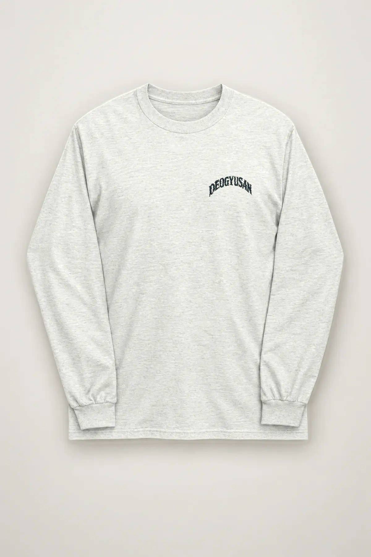 "Deogyusan Snow Between Pines" Unisex Longsleeve T-shirt