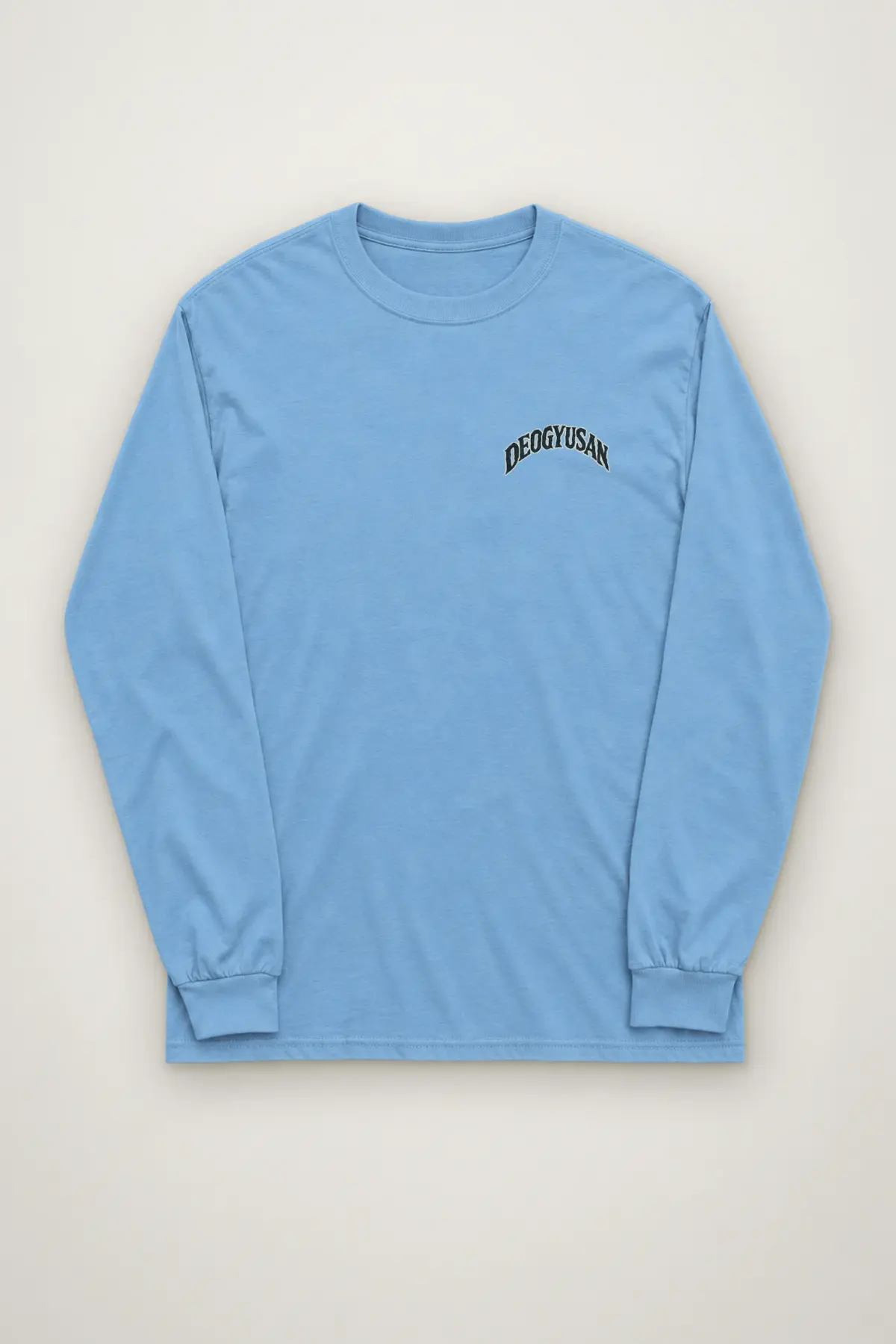 "Deogyusan Snow Between Pines" Unisex Longsleeve T-shirt