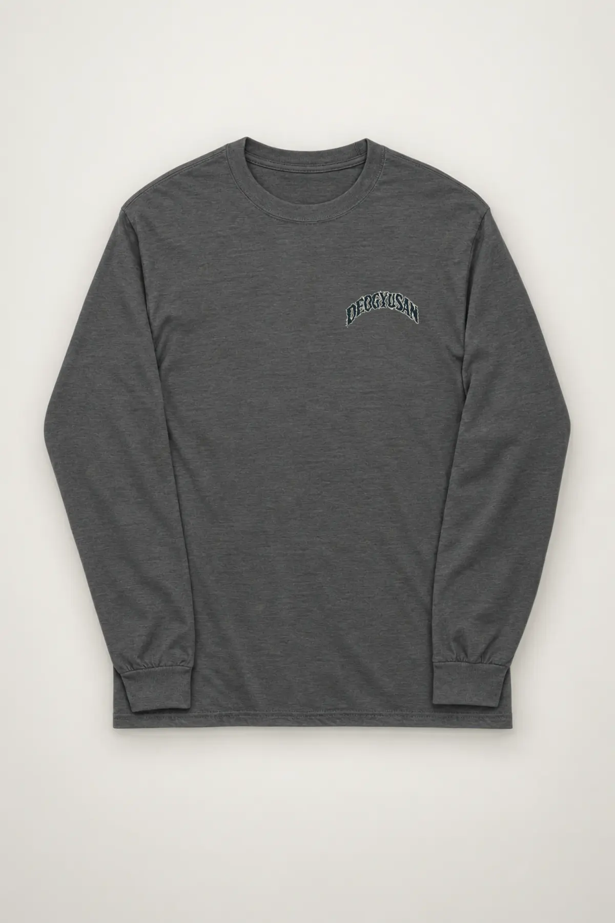 "Deogyusan Snow Between Pines" Unisex Longsleeve T-shirt