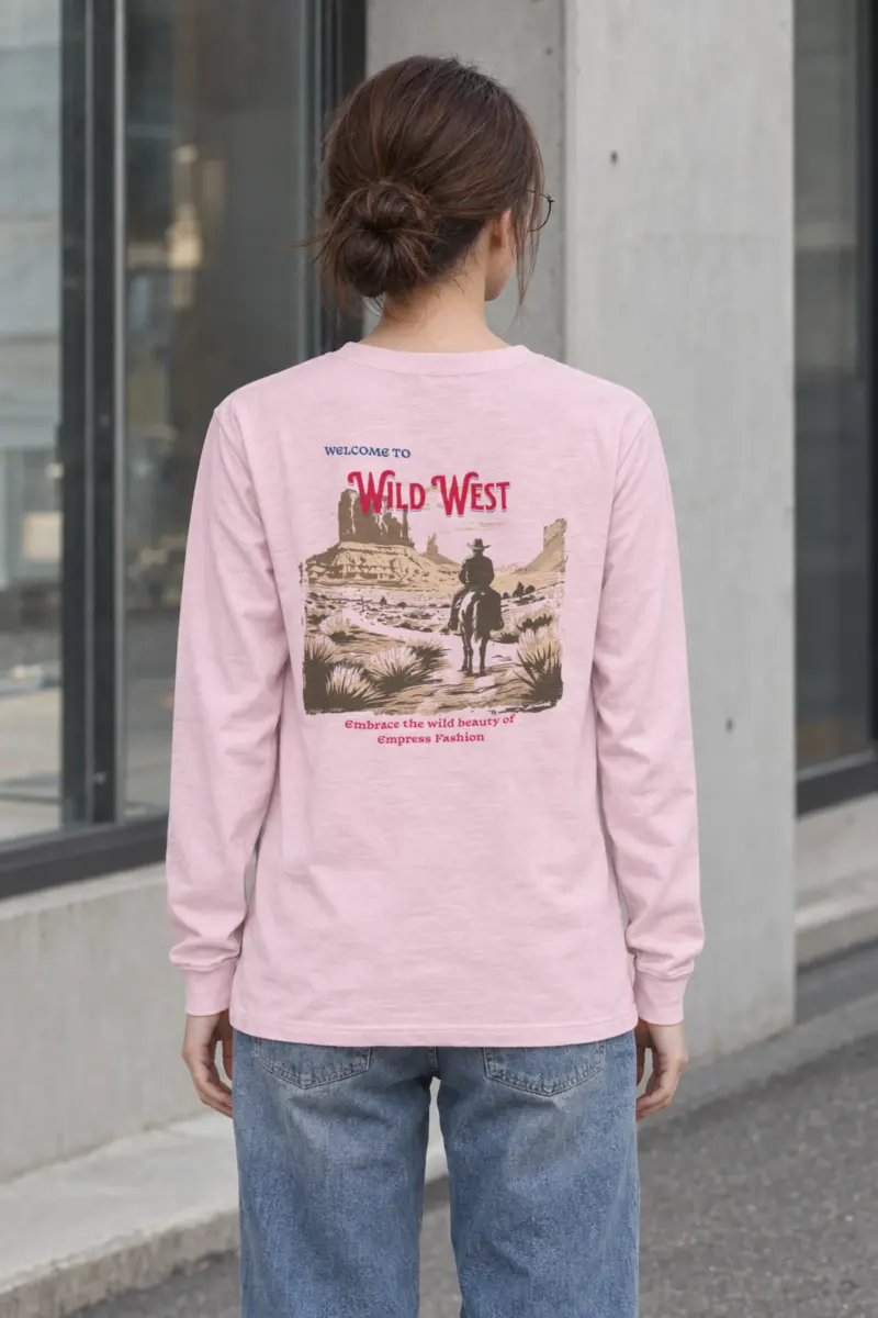 "Desert Horseback Rider" Unisex Longsleeve T-shirt