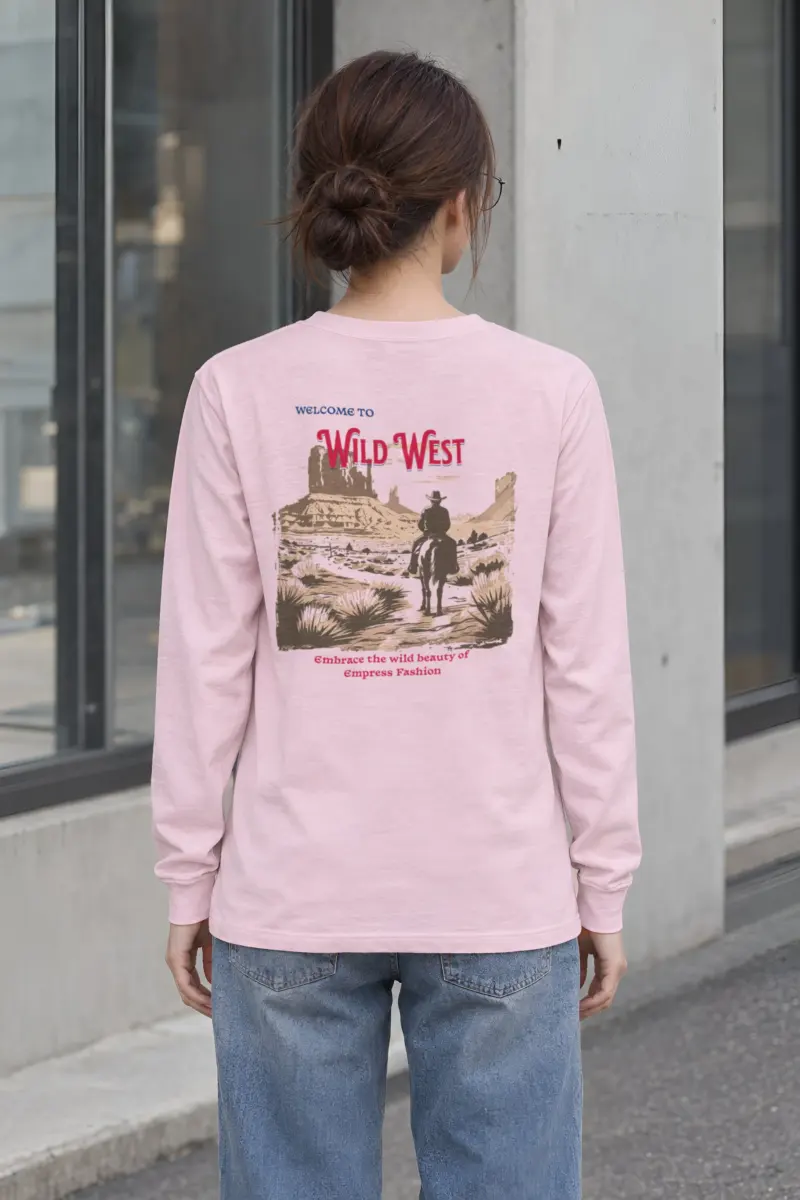 "Desert Horseback Rider" Unisex Longsleeve T-shirt