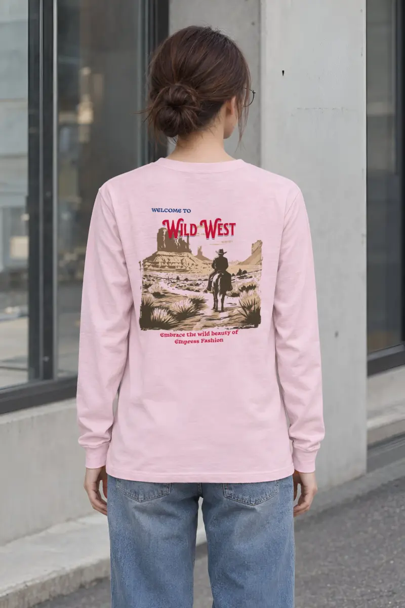 "Desert Horseback Rider" Unisex Longsleeve T-shirt