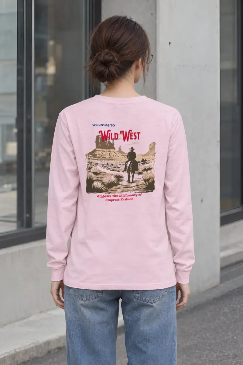 "Desert Horseback Rider" Unisex Longsleeve T-shirt