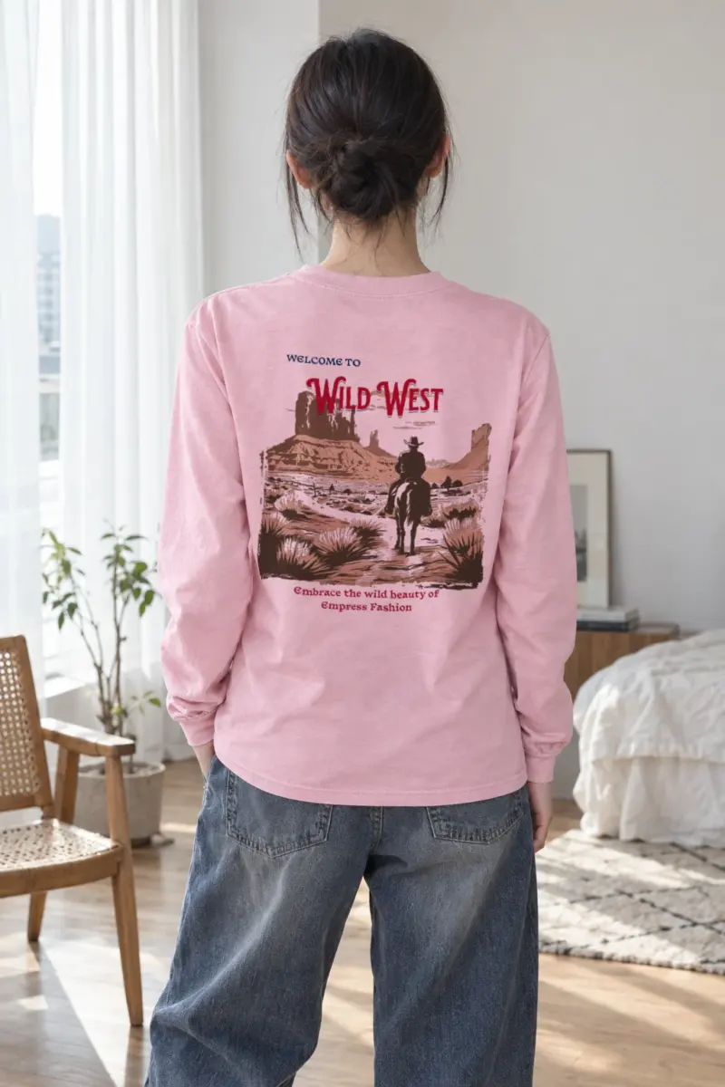 "Desert Horseback Rider" Unisex Longsleeve T-shirt