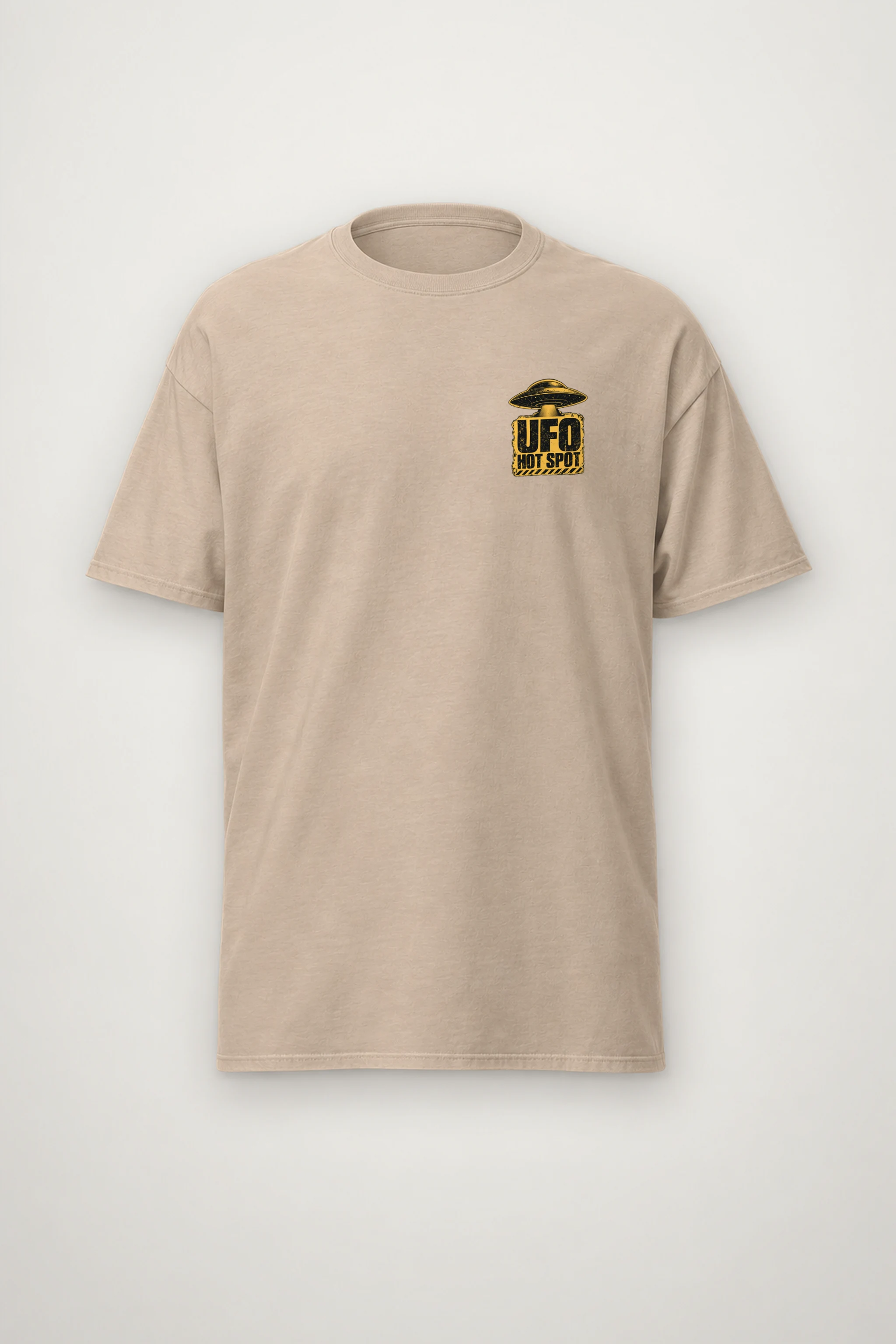 "Desert Signal Report" Heavyweight Unisex Crewneck T-shirt