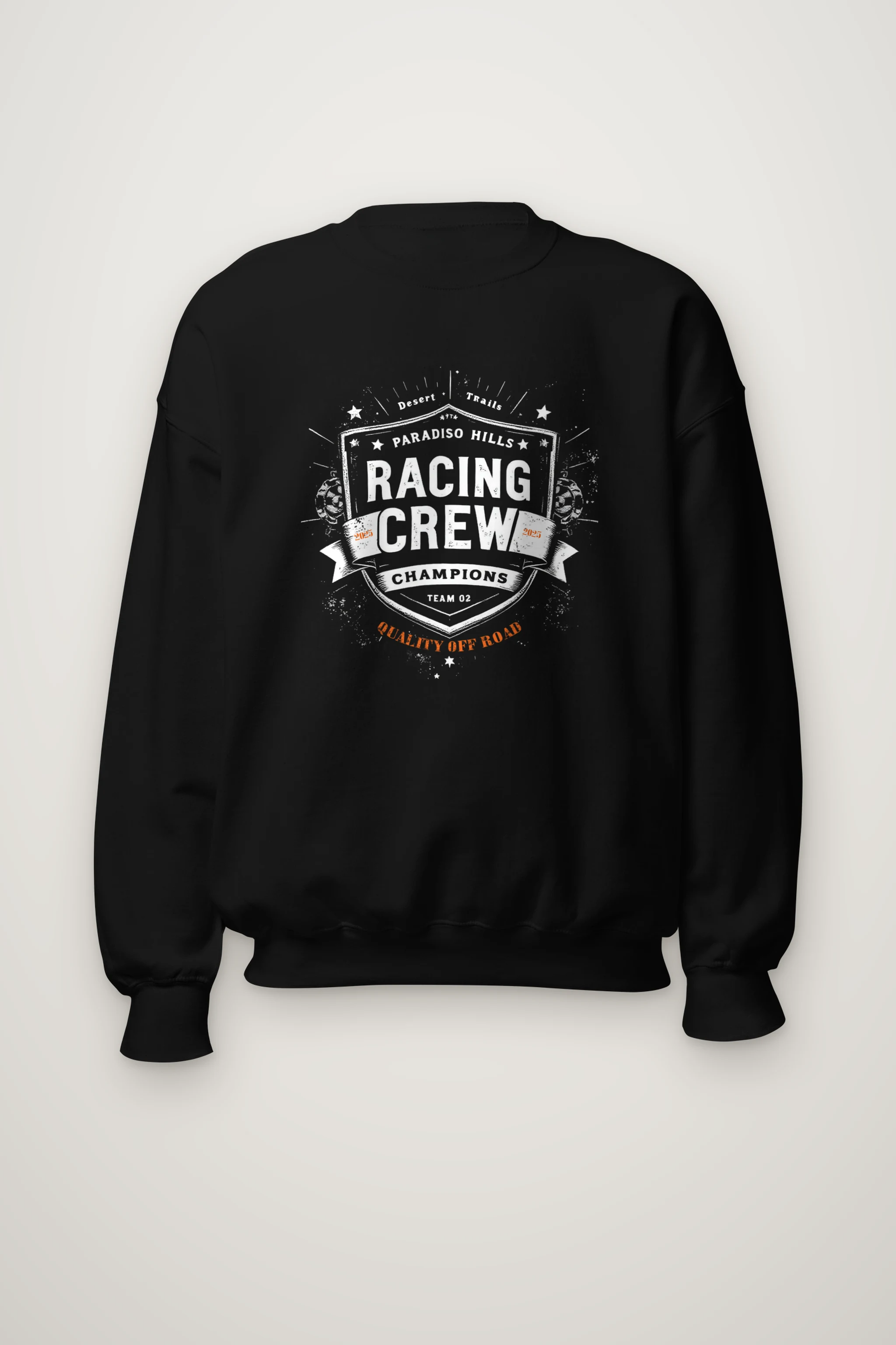 "Desert Trails Racing Crew" Heavy Blend Unisex Crewneck Sweatshirt