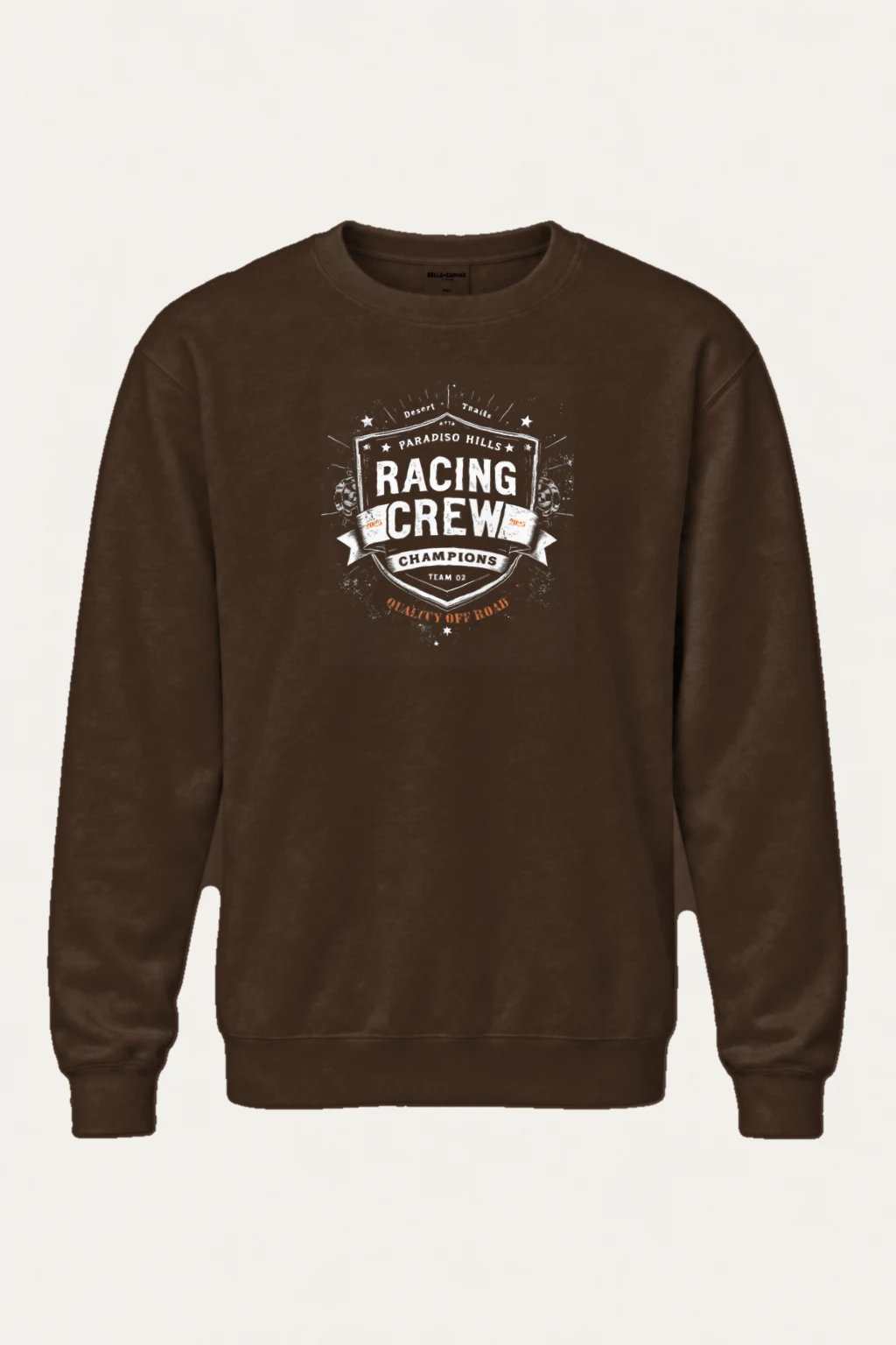 "Desert Trails Racing Crew" Heavy Blend Unisex Crewneck Sweatshirt | Gildan 18000