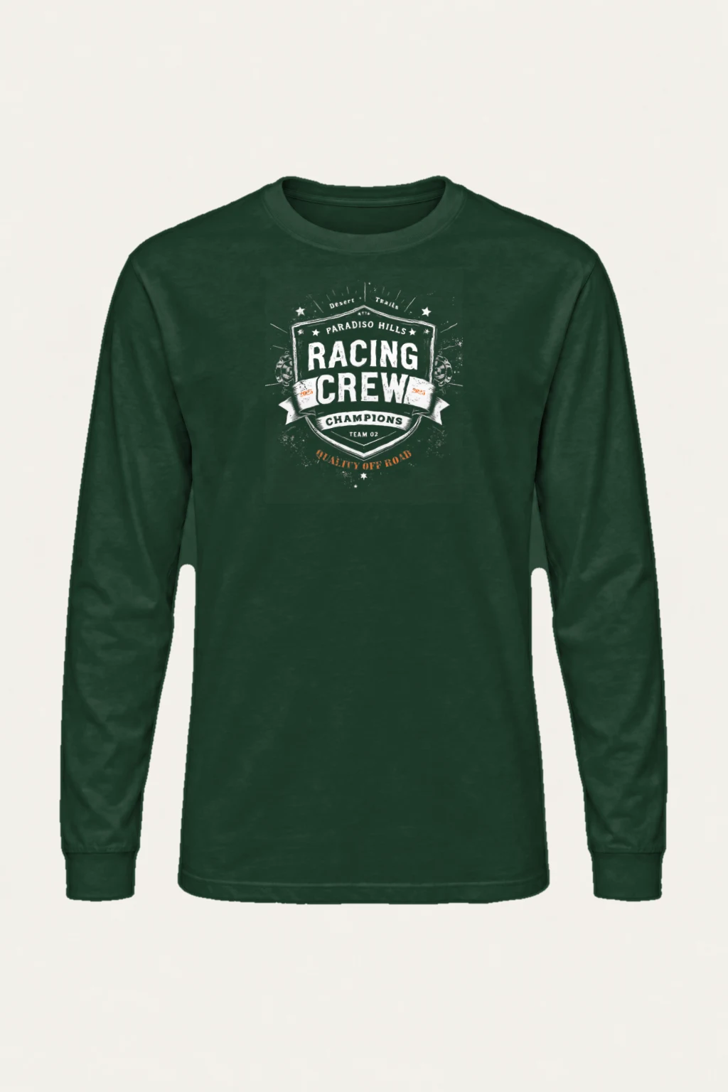 "Desert Trails Racing" Unisex Longsleeve T-shirt | Gildan 2400