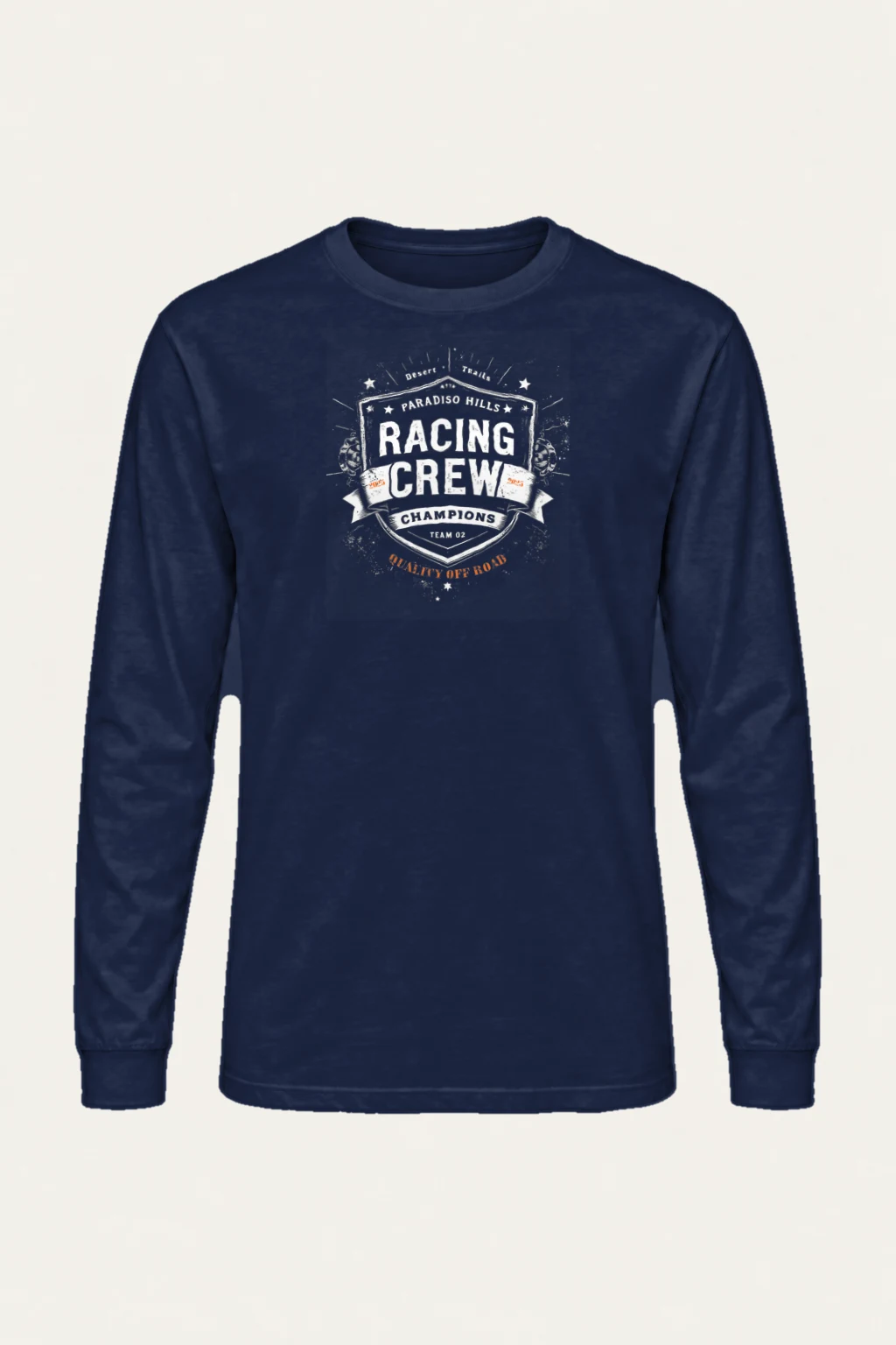 "Desert Trails Racing" Unisex Longsleeve T-shirt | Gildan 2400