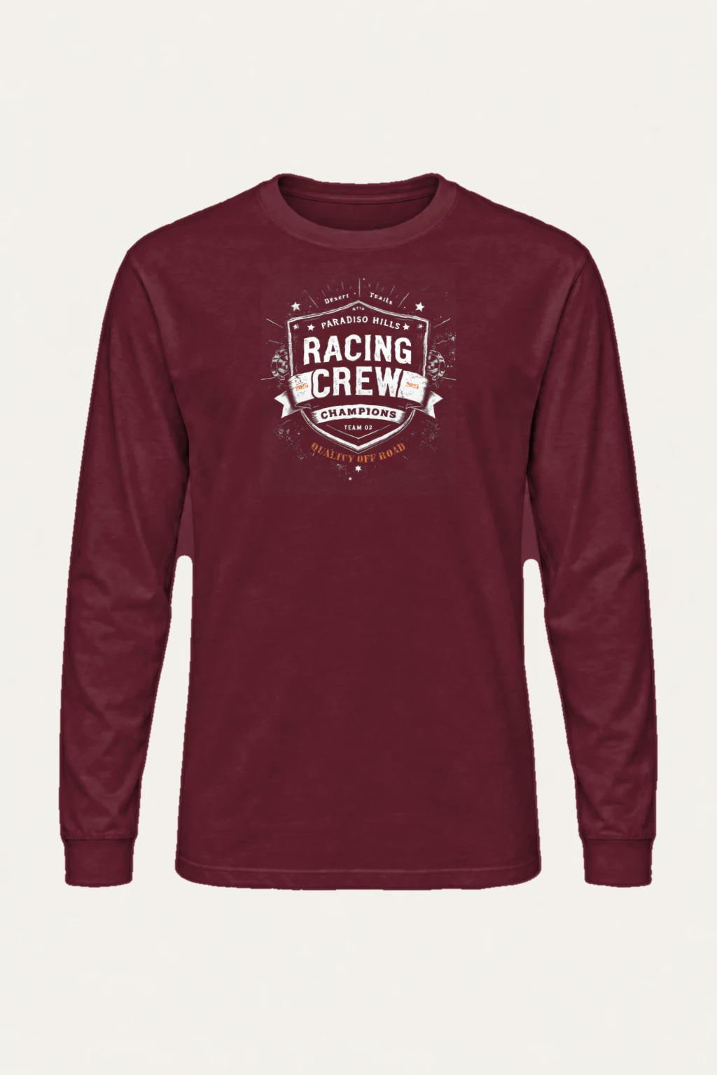 "Desert Trails Racing" Unisex Longsleeve T-shirt | Gildan 2400