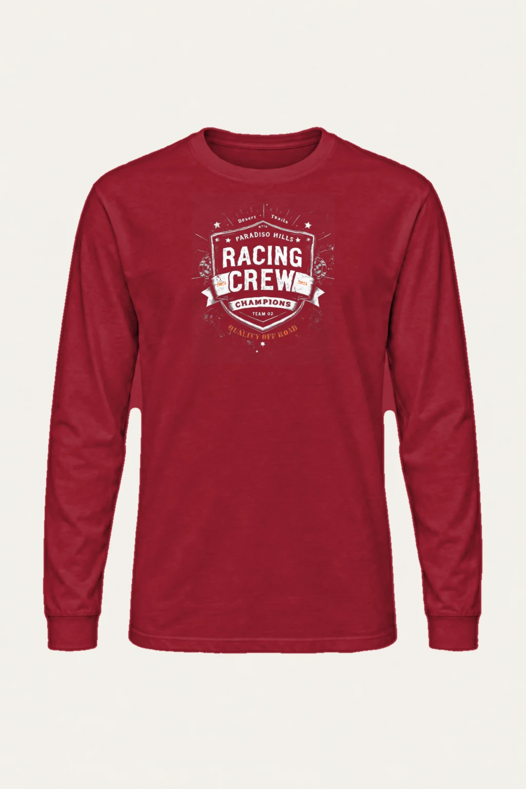 "Desert Trails Racing" Unisex Longsleeve T-shirt | Gildan 2400