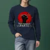 "Destroy Communist Party" Unisex Longsleeve T-shirt