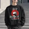 "Destroy The Communist Party" Heavy Blend Unisex Crewneck Sweatshirt | Gildan 18000
